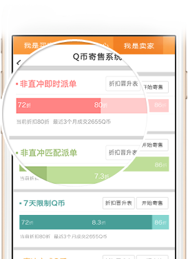 云奇付app2.0Q币寄售系统